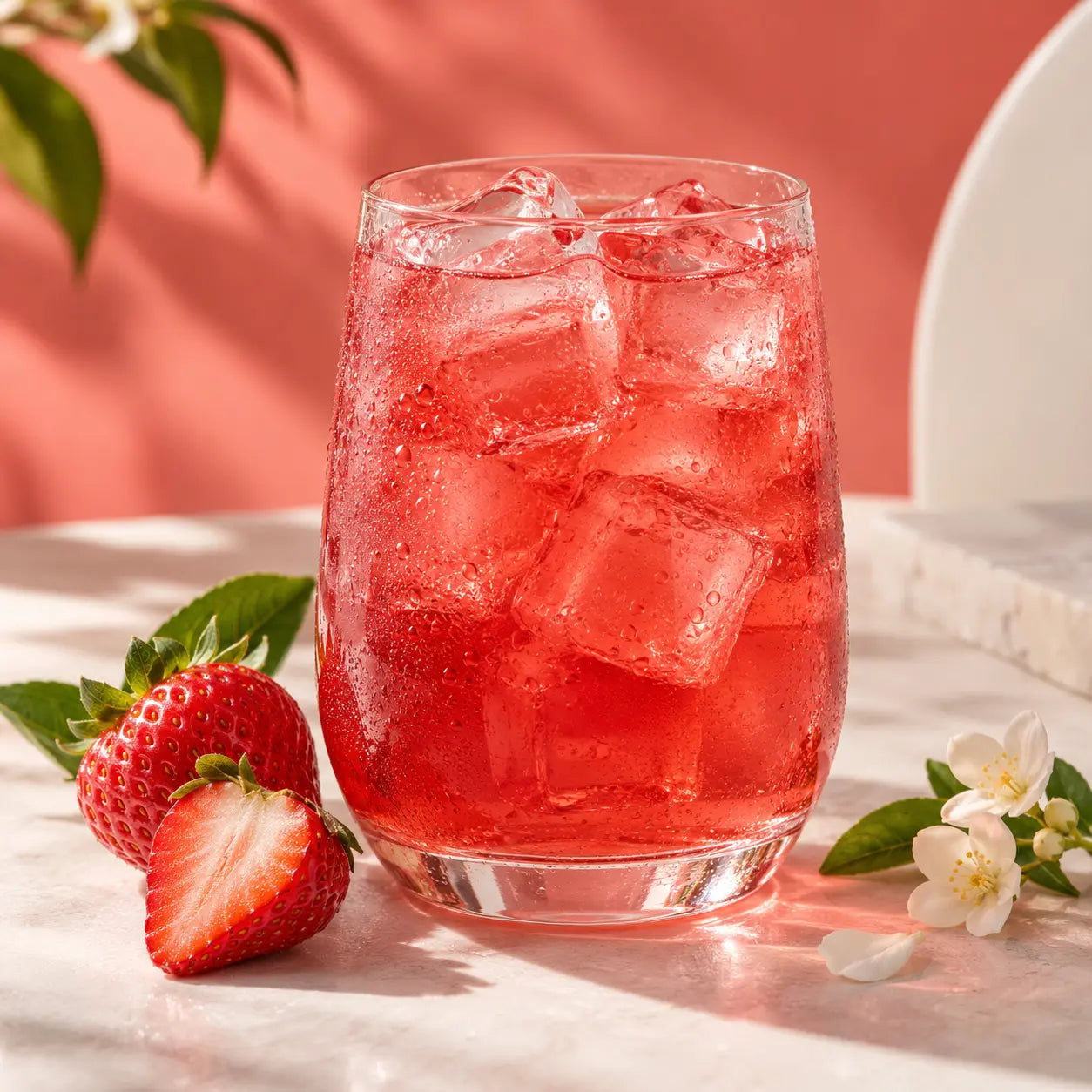 STRAWBERRY iced tea