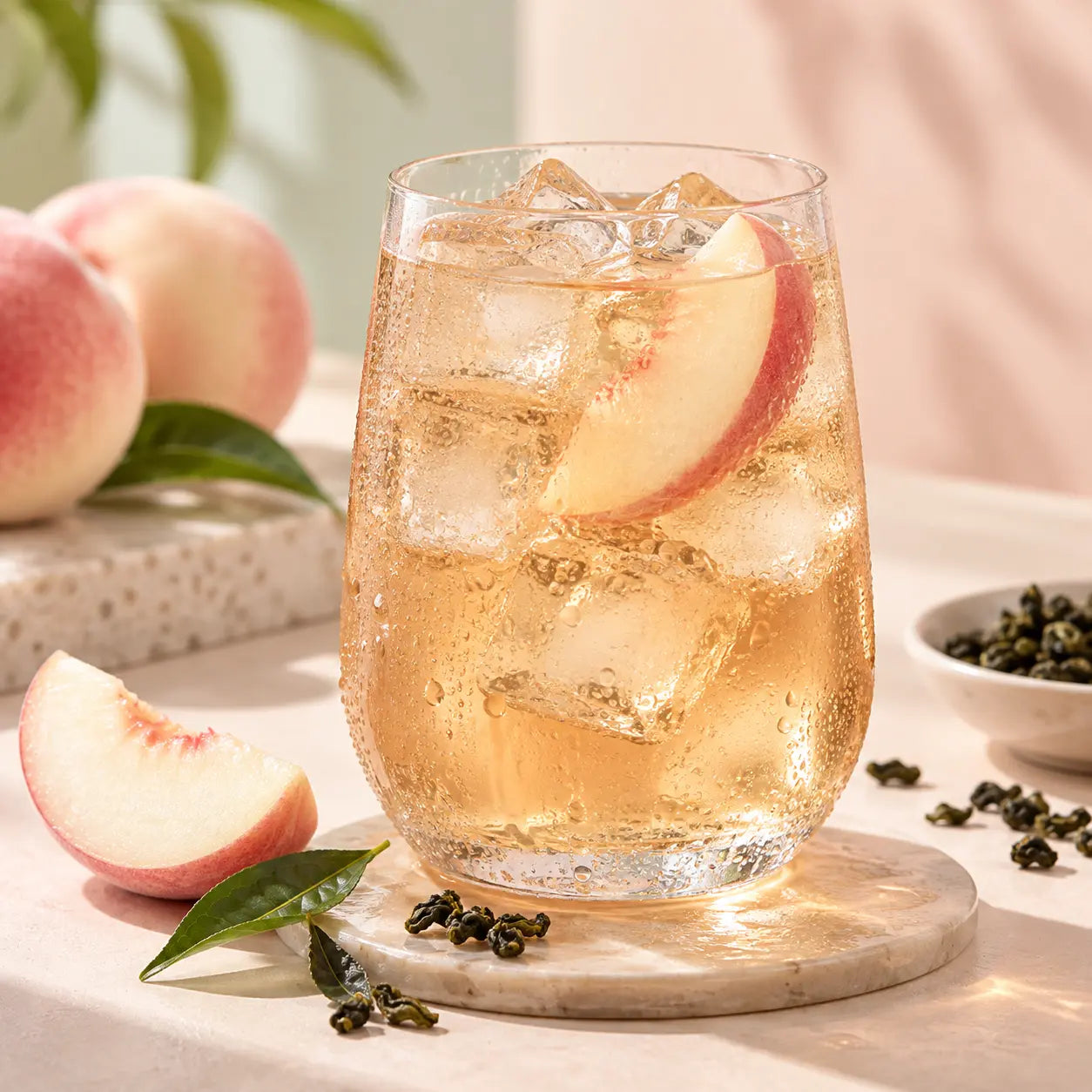 WHITE PEACH iced tea